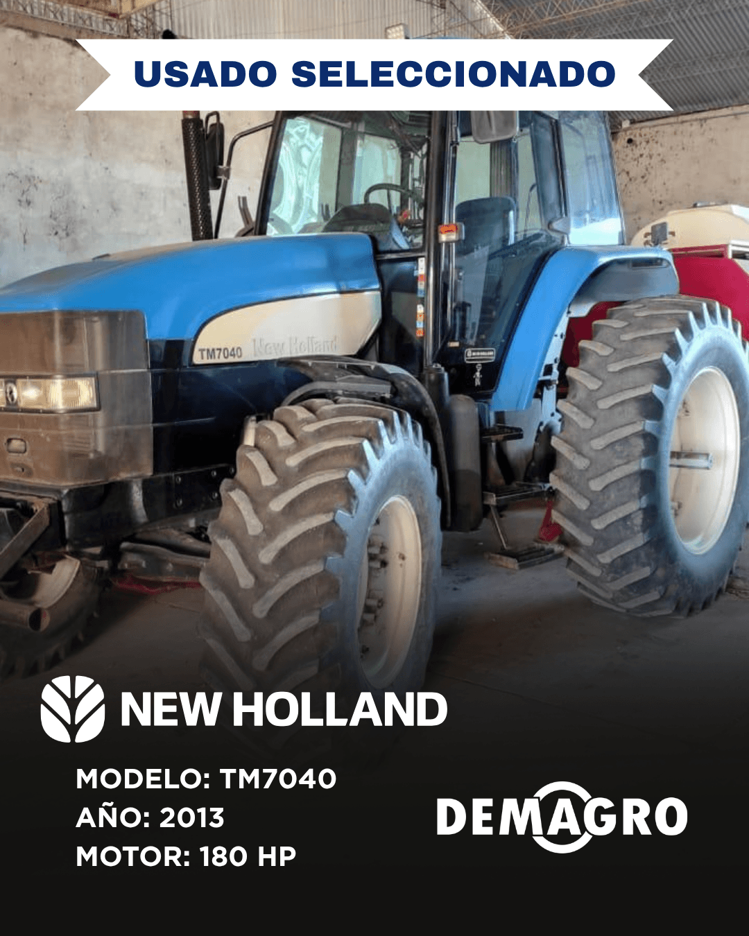 Tractor New Holland TM7040 - 1