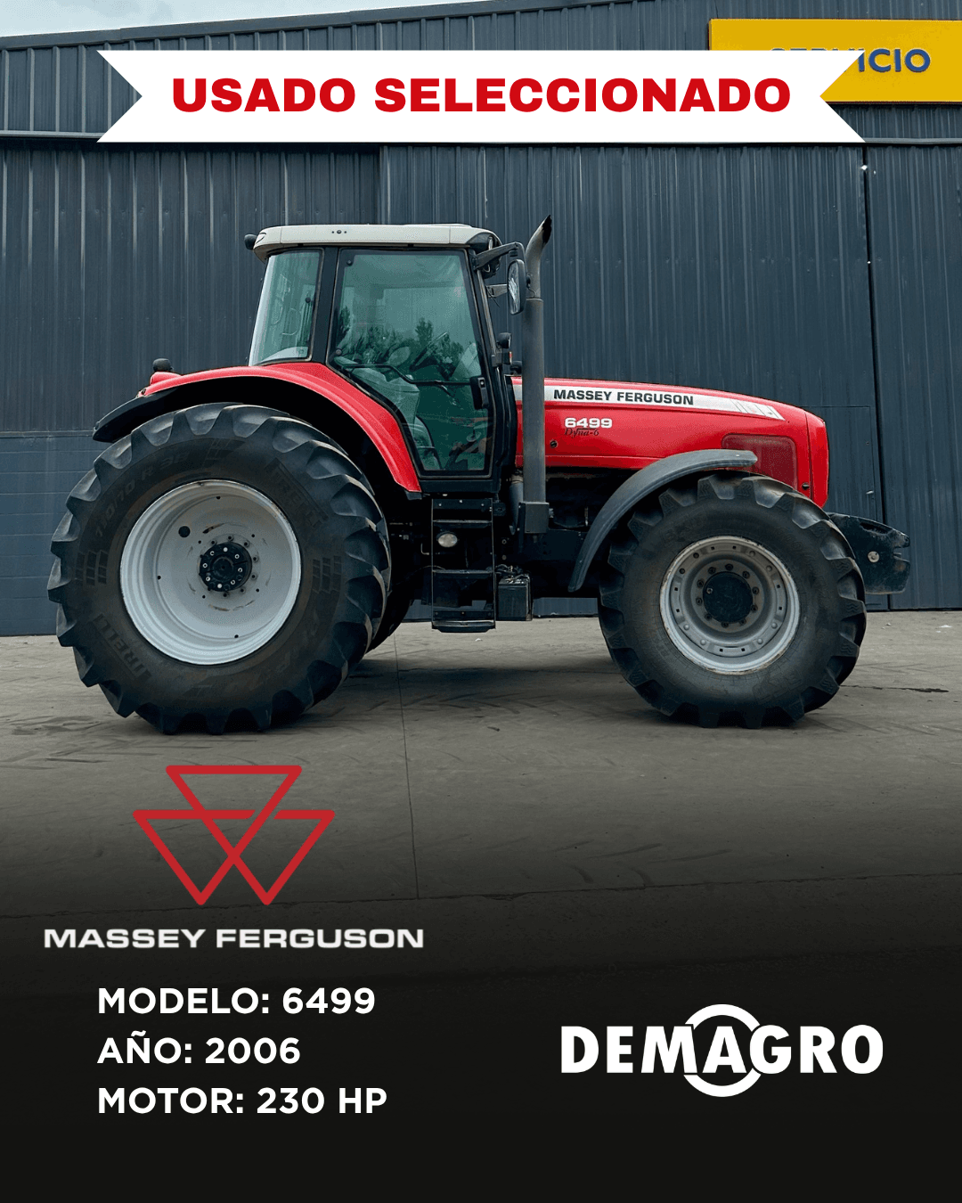 Tractor Massey Ferguson 6.499