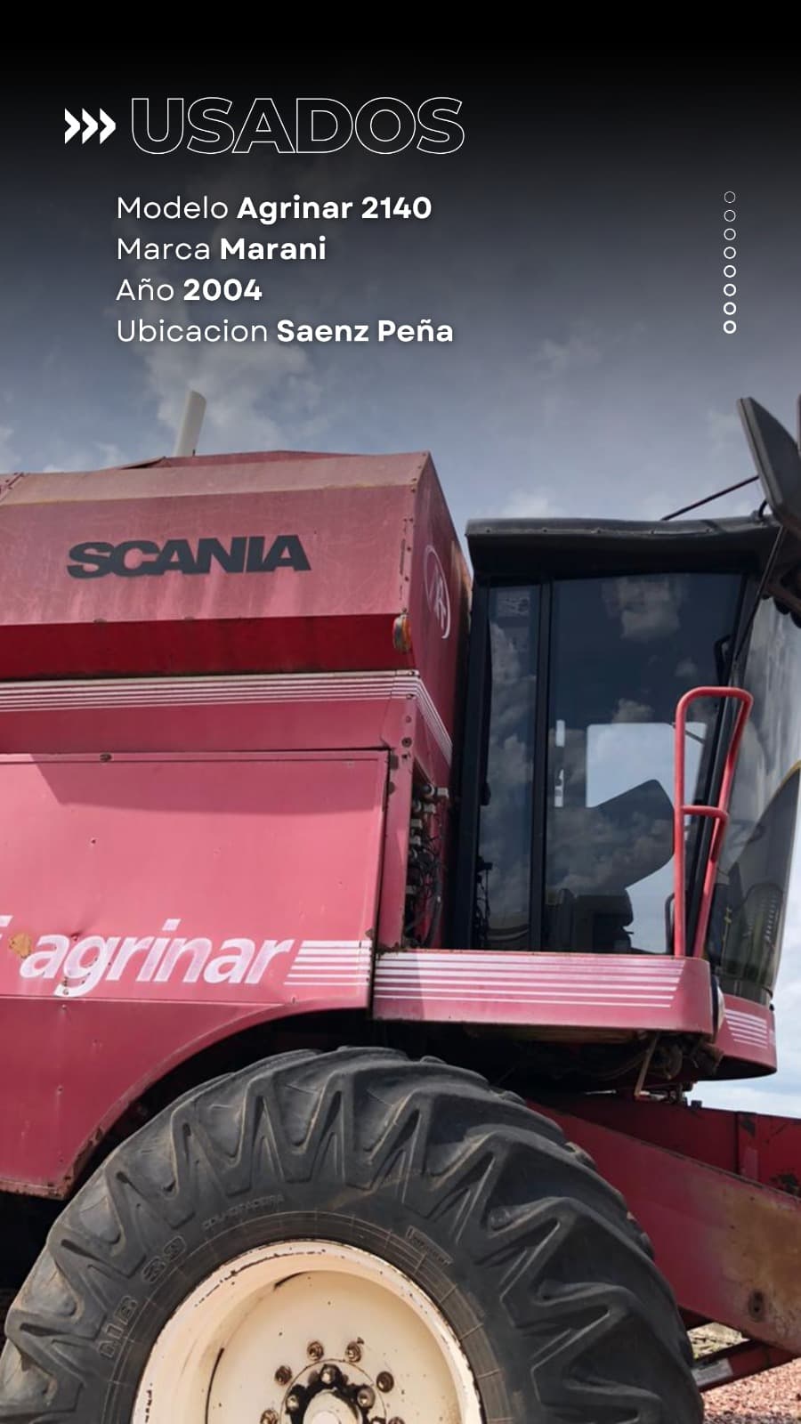 Cosechadora Marani Agrinar