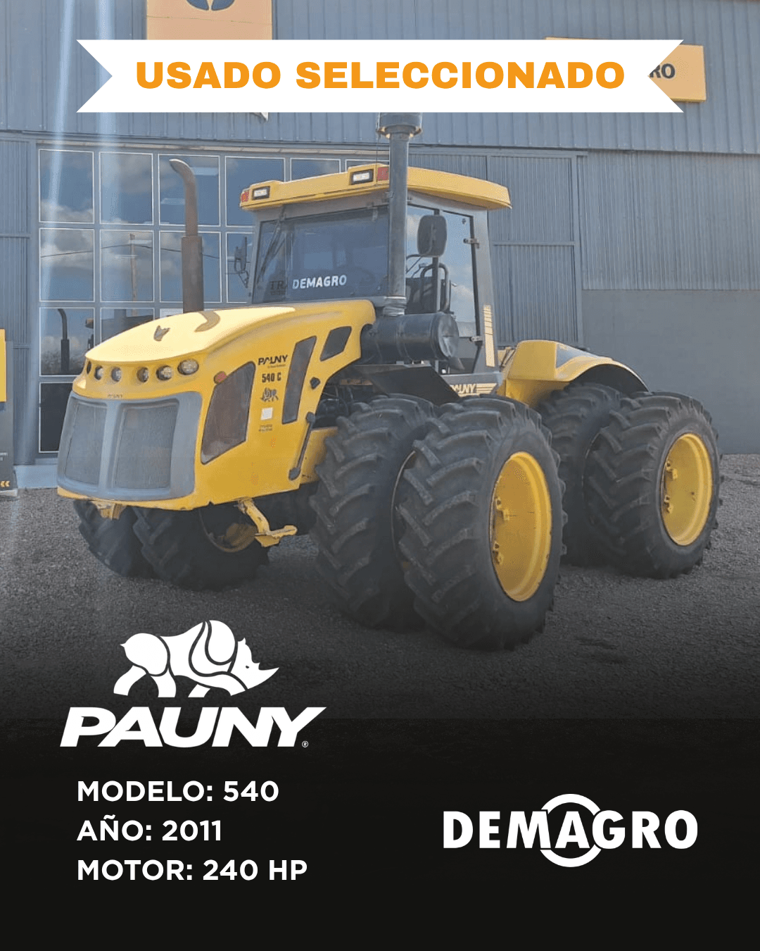 Tractor Pauny 540 - 1