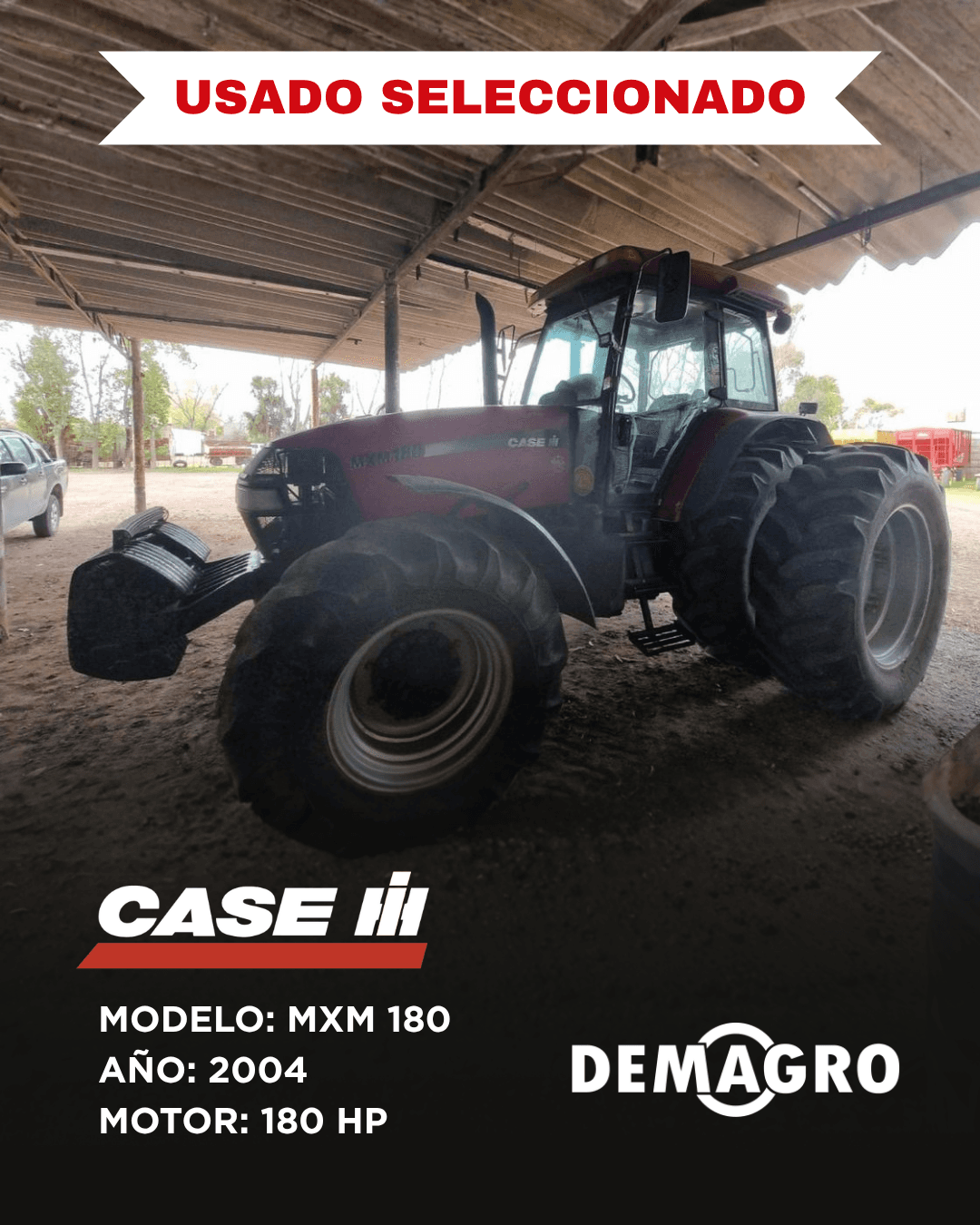 Tractor Case MXM180 - 1