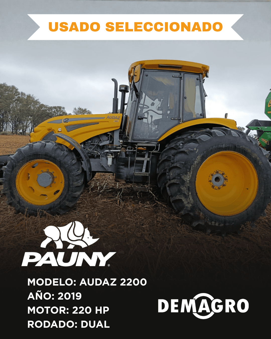 Tractor Pauny Audaz 2200 - 1