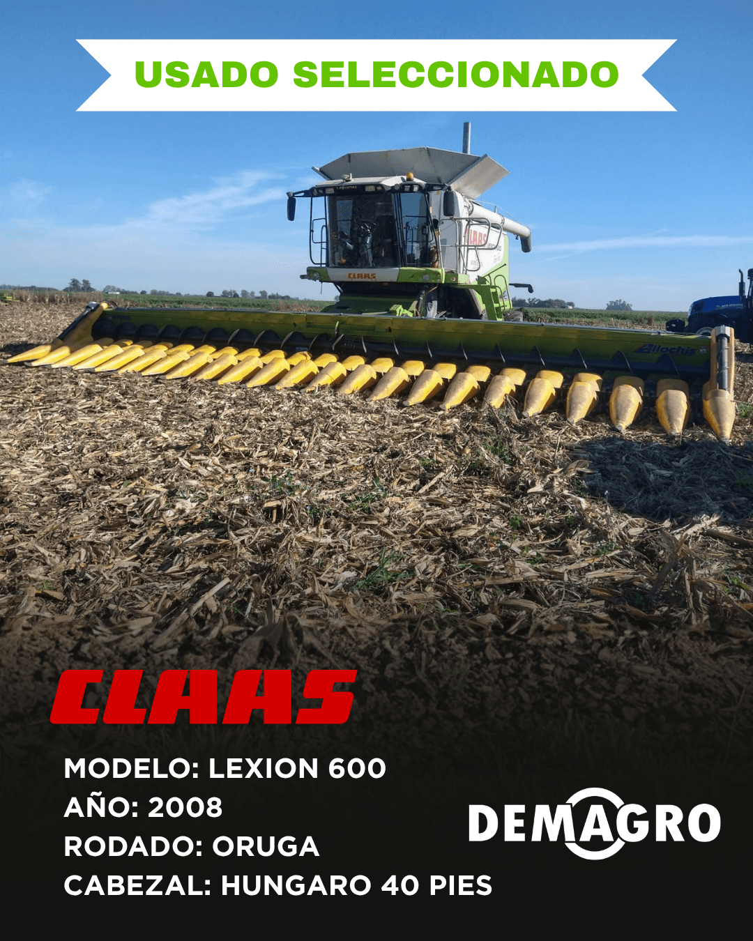 Cosechadora Claas Lexion 600 - 1