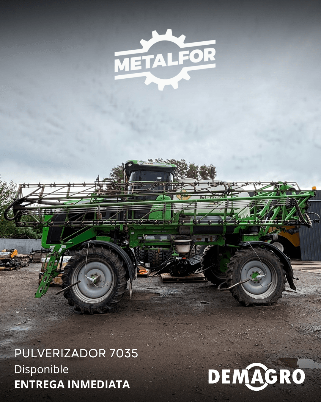 Pulverizadora Metalfor 7035 - 1