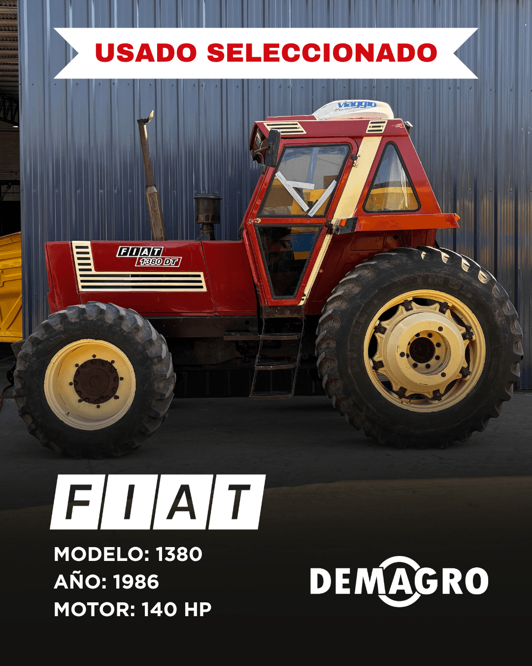 Tractor Fiat 1380 - 1